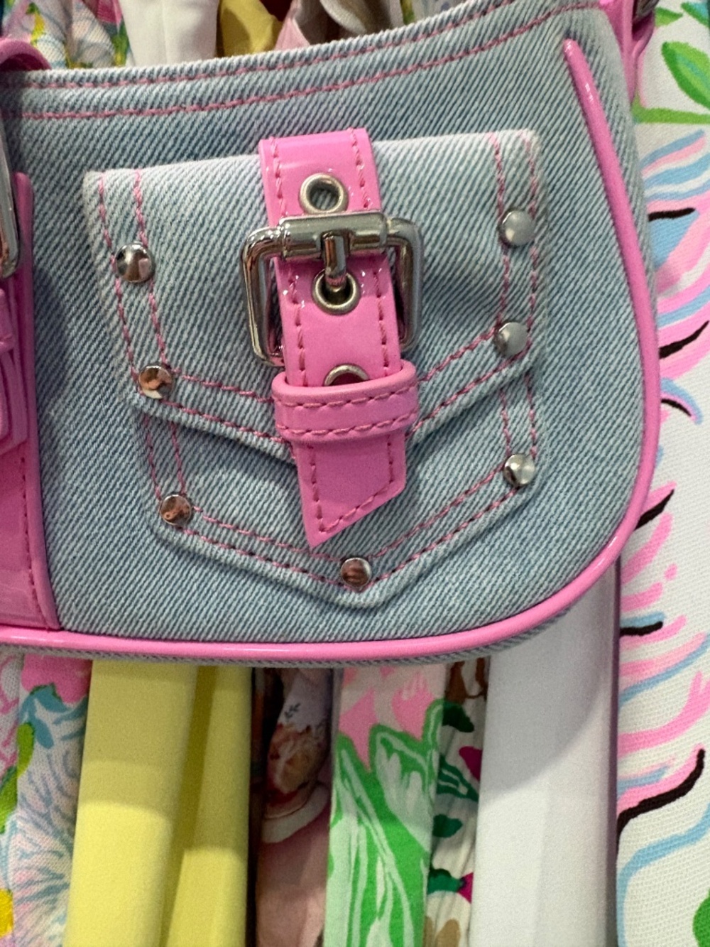 Denim purse - Picture 3 of 9